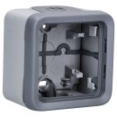 Legrand 069651 Gehäuse 1-fach Feuchtraum Aufputz Plexo 55 Grau