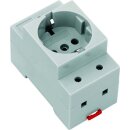 Weidmüller Schukosteckdose Schuko TS35
