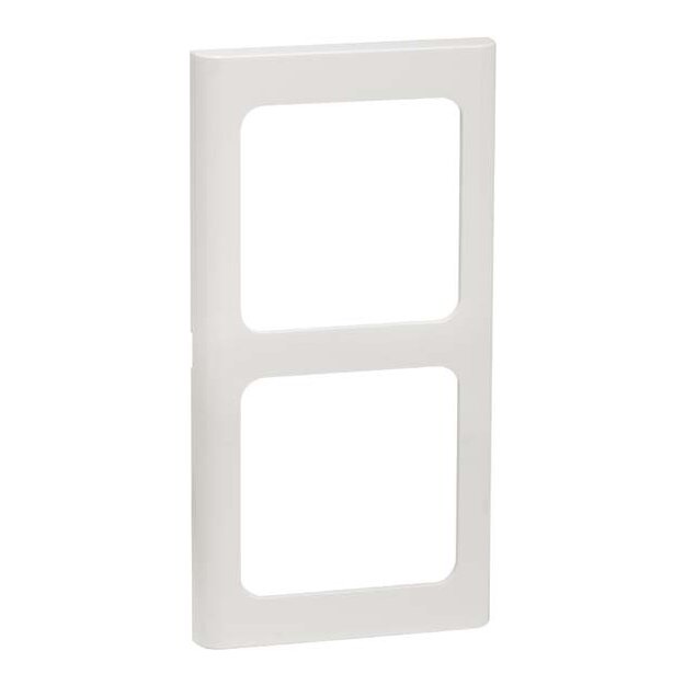 Peha 00640211 Compacta Rahmen 2-fach Einbau PLUS Reinweiß