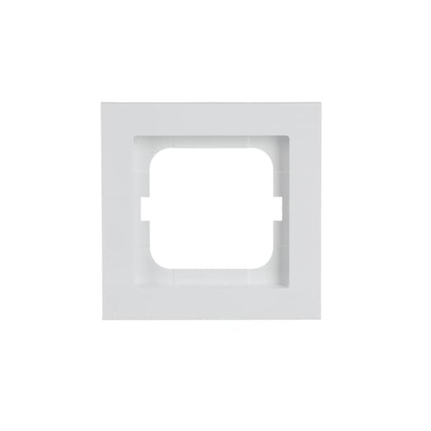 Busch-Jaeger 1721-284 Abdeckrahmen 1-fach Rahmen (Thermoplast) Studioweiß Busch-axcent® 2CKA001754A4331