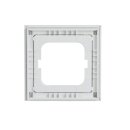 Busch-Jaeger 1721-284 Abdeckrahmen 1-fach Rahmen (Thermoplast) Studioweiß Busch-axcent® 2CKA001754A4331