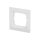 Busch-Jaeger 1721-284 Abdeckrahmen 1-fach Rahmen (Thermoplast) Studioweiß Busch-axcent® 2CKA001754A4331