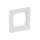 Busch-Jaeger 1721-284 Abdeckrahmen 1-fach Rahmen (Thermoplast) Studioweiß Busch-axcent® 2CKA001754A4331