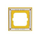 Busch-Jaeger 1721-285 Abdeckrahmen 1-fach Rahmen Gelb Busch-axcent® 2CKA001754A4334