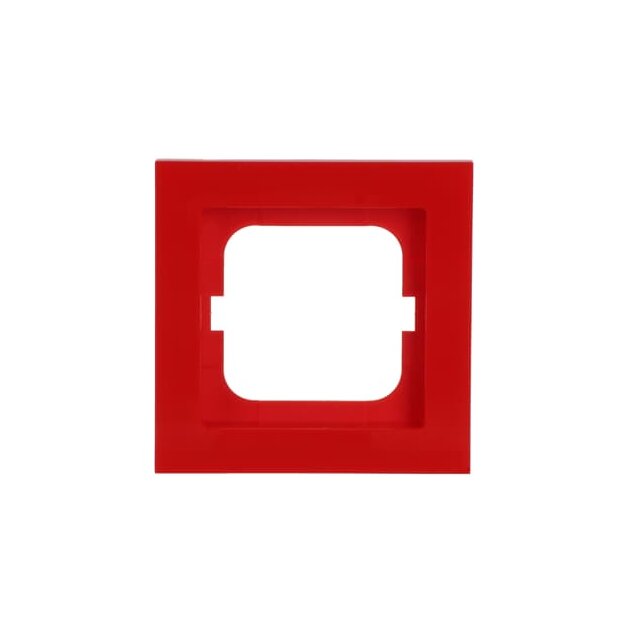 Busch-Jaeger 1721-287 Abdeckrahmen 1-fach Rahmen Rot Busch-axcent® 2CKA001754A4340