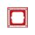 Busch-Jaeger 1721-287 Abdeckrahmen 1-fach Rahmen Rot Busch-axcent® 2CKA001754A4340