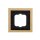 Busch-Jaeger 1721-823-101 Abdeckrahmen 1-fach Rahmen (24 Karat Gold) Gold carat® 2CKA001754A4356