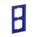 Busch-Jaeger 1722-288 Abdeckrahmen 2-fach Rahmen Blau Busch-axcent® 2CKA001754A4344