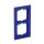 Busch-Jaeger 1722-288 Abdeckrahmen 2-fach Rahmen Blau Busch-axcent® 2CKA001754A4344