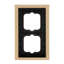 Busch-Jaeger 1722-823-101 Abdeckrahmen 2-fach Rahmen (24 Karat Gold) Gold carat® 2CKA001754A4357