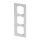 Busch-Jaeger 1723-284 Abdeckrahmen 3-fach Rahmen Studioweiß Busch-axcent® 2CKA001754A4333