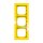 Busch-Jaeger 1723-285 Abdeckrahmen 3-fach Rahmen Gelb Busch-axcent® 2CKA001754A4336
