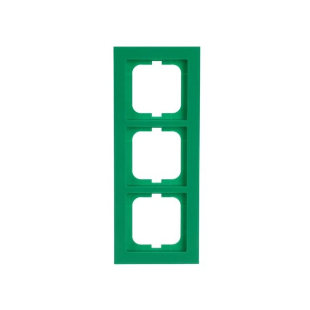 Busch-Jaeger 1723-286 Abdeckrahmen 3-fach Rahmen Grün Busch-axcent® 2CKA001754A4339