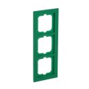 Busch-Jaeger 1723-286 Abdeckrahmen 3-fach Rahmen Grün Busch-axcent® 2CKA001754A4339