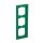 Busch-Jaeger 1723-286 Abdeckrahmen 3-fach Rahmen Grün Busch-axcent® 2CKA001754A4339