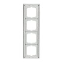 Busch-Jaeger 1724-284 Abdeckrahmen 4-fach Rahmen Studioweiß Busch-axcent® 2CKA001754A4346