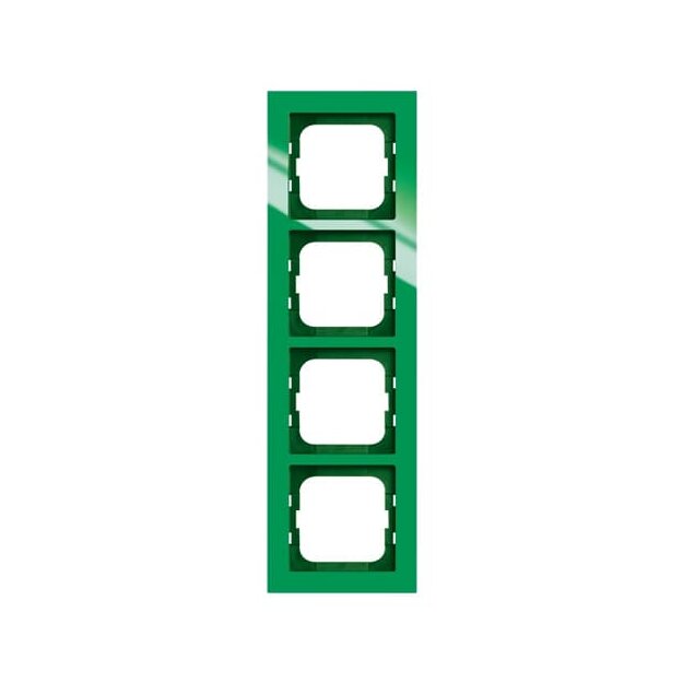 Busch-Jaeger 1724-286 Abdeckrahmen 4-fach Rahmen Grün Busch-axcent® 2CKA001754A4350