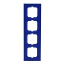 Busch-Jaeger 1724-288 Abdeckrahmen 4-fach Rahmen Blau...