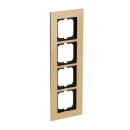 Busch-Jaeger 1724-823-101 Abdeckrahmen 4-fach Rahmen (24 Karat Gold) Gold carat® 2CKA001754A4359