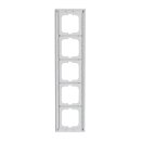 Busch-Jaeger 1725-284 Abdeckrahmen 5-fach Rahmen Studioweiß Busch-axcent® 2CKA001754A4347