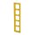 Busch-Jaeger 1725-285 Abdeckrahmen 5-fach Rahmen Gelb Busch-axcent® 2CKA001754A4349