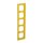 Busch-Jaeger 1725-285 Abdeckrahmen 5-fach Rahmen Gelb Busch-axcent® 2CKA001754A4349