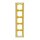 Busch-Jaeger 1725-285 Abdeckrahmen 5-fach Rahmen Gelb Busch-axcent® 2CKA001754A4349