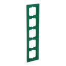 Busch-Jaeger 1725-286 Abdeckrahmen 5-fach Rahmen Grün Busch-axcent® 2CKA001754A4351