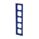 Busch-Jaeger 1725-288 Abdeckrahmen 5-fach Rahmen Blau...