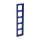 Busch-Jaeger 1725-288 Abdeckrahmen 5-fach Rahmen Blau Busch-axcent® 2CKA001754A4355