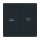 Busch-Jaeger 2126-35 Wippe mit Aufdruck (Thermoplast) Anthrazit Allwetter 44® (IP 44) 2CKA001731A1726