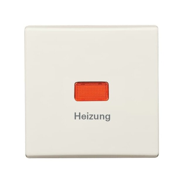 Busch-Jaeger 2102 H-32 Wippe mit Aufdruck "Heizung" (Thermoplast) Weiß Allwetter 44® (IP 44) 2CKA001731A1791