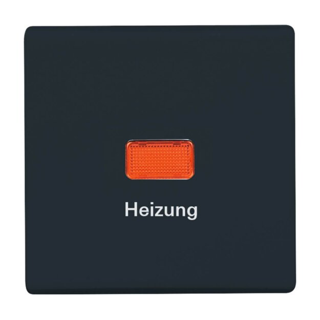 Busch-Jaeger 2102 H-35 Wippe mit Aufdruck "Heizung" (Thermoplast) Anthrazit Allwetter 44® (IP 44) 2CKA001731A1684