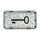 Busch-Jaeger 2622 TR-101 Tastersymbol Schlüssel Glasklar Allwetter 44® (IP 44) 2CKA001714A0286
