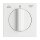 Busch-Jaeger 2142 DR-34 Zentralscheibe mit Drehgriff, mit Aufdruck (Thermoplast) Alpinweiß Allwetter 44® (IP 44) 2CKA001710A1811