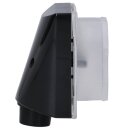 Busch-Jaeger 2133-35 Zentralscheibe mit Tragring (Thermoplast) Anthrazit Allwetter 44® (IP 44) 2CKA001710A1910