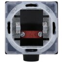 Busch-Jaeger 2133-35 Zentralscheibe mit Tragring (Thermoplast) Anthrazit Allwetter 44® (IP 44) 2CKA001710A1910