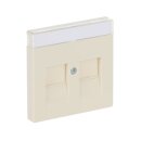Busch-Jaeger 1800-82 Zentralscheibe mit Beschriftungsfeld (Thermoplast) Weiß Busch-dynasty® 2CKA001710A3158