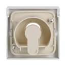 Busch-Jaeger 1755 SL/PZ-84-101 Zentralscheibe mit Beschriftungsfeld (Thermoplast) Studioweiß carat® 2CKA001710A3175