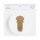 Busch-Jaeger 1755 SL/PZ-84-101 Zentralscheibe mit Beschriftungsfeld (Thermoplast) Studioweiß carat® 2CKA001710A3175