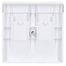 Busch-Jaeger 1800-84 Zentralscheibe mit Beschriftungsfeld (Thermoplast) Studioweiß carat® 2CKA001710A3176