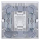 Busch-Jaeger 1789 TR-84 Wippe mit Aufdruck mit kleiner transparenter Kalotte (Thermoplast) Studioweiß carat® 2CKA001751A2755