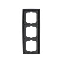 Busch-Jaeger 1723-80 Abdeckrahmen 3-fach Rahmen (Thermoplast) Chrom Matt solo® 2CKA001754A4106
