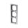 Busch-Jaeger 1723-80 Abdeckrahmen 3-fach Rahmen (Thermoplast) Chrom Matt solo® 2CKA001754A4106