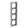 Busch-Jaeger 1724-80 Abdeckrahmen 4-fach Rahmen (Kunststoff) Chrom Matt solo® 2CKA001754A4107