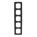 Busch-Jaeger 1725-80 Abdeckrahmen 5-fach Rahmen (Kunststoff) Chrom Matt solo® 2CKA001754A4108