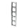 Busch-Jaeger 1725-80 Abdeckrahmen 5-fach Rahmen (Kunststoff) Chrom Matt solo® 2CKA001754A4108