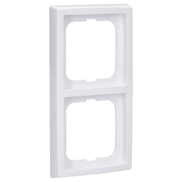 Busch-Jaeger 1722-184 Abdeckrahmen 2-fach Rahmen (Thermoplast) Studioweiß future® 2CKA001754A4174
