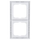 Busch-Jaeger 1722-184 Abdeckrahmen 2-fach Rahmen (Thermoplast) Studioweiß future® 2CKA001754A4174