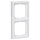 Busch-Jaeger 1722-184 Abdeckrahmen 2-fach Rahmen (Thermoplast) Studioweiß future® 2CKA001754A4174